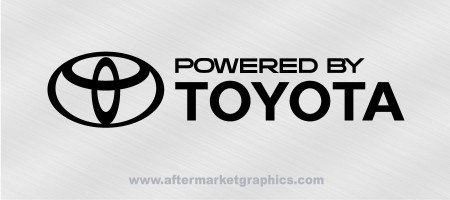 Powered by Toyota Decal